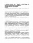 Research paper thumbnail of La Educación universitaria hacia la calidad en la formación integral: una experiencia en la Universidad Francisco de Miranda