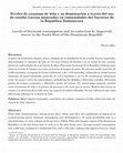 Research paper thumbnail of Niveles de consumo de leña y su disminución a través del uso de estufas Lorena mejoradas en comunidades del Suroeste de la República Dominicana