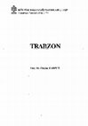 Research paper thumbnail of Trabzon (History of Architecture)