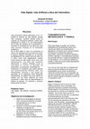 Research paper thumbnail of Vida artificial, vida digital, conciencia artificial y ética del informático