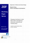 Research paper thumbnail of Changing Interfaces in Volta Basin Water Management