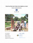 Research paper thumbnail of Water Sector of Burkina Faso - Actors and Institutions