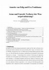 Research paper thumbnail of Arme und Umwelt: Verlierer der Wasserprivatisierung?