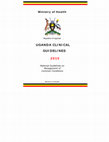 Research paper thumbnail of Ministry of Health Republic of Uganda UGANDA CLINICAL GUIDELINES 2010 National Guidelines on Management of Common Conditions Ministry of Health