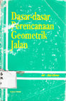 Research paper thumbnail of Dasar - Dasar Perencanaan Geometrik Jalan