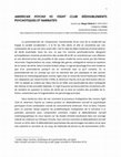 Research paper thumbnail of American Psycho vs Fight Club: dédoublements psychotiques et narratifs