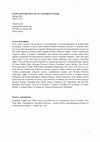 Research paper thumbnail of Syllabus Gender and Ethnic Diversity in Contemporary Europe