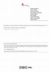 Research paper thumbnail of Aqueduc et structures hydrauliques de la villa de Richeaume I à Puyloubier (Bouches-du-Rhône)