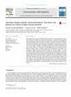 Research paper thumbnail of Selecting category specific visual information: Top-down and bottom-up control of object based attention