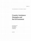 Research paper thumbnail of Country Assistance Strategies and the Environment