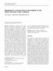 Research paper thumbnail of Management by Assertion: Beavers and Songbirds at Lake Skinner (Riverside County, California)