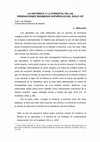 Research paper thumbnail of Lo histórico y lo forestal en las Ordenaciones resineras españolas del siglo XX