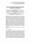 Research paper thumbnail of Ecosystem Climate Change Vulnerability Assessment Framework