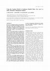 Research paper thumbnail of Using the CropSyst Model in Continuous Rainfed Maize (Zea mais L.) under Alternative Management Options