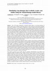 Research paper thumbnail of Simulating crop damages due to abiotic events: case studies using the AbioticDamage model library