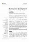 Research paper thumbnail of The management of turn transition in signed interaction through the lens of overlaps