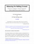 Research paper thumbnail of Balancing on Shifting Sand: Perspectives on Singapore's Strategic Engagements with the Major Powers in the Asia-Pacific