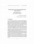 Research paper thumbnail of “Trazos para una decolonización de la Teoría Política”