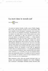 Research paper thumbnail of «Mourir dans le monde juif », Maurice Godelier (ed) La mort et ses au-delà selon les sociétés et les époques, Paris, Presses du CNRS, 2014, p. 119-157