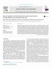 Research paper thumbnail of One pot synthesis of multi-functional tin oxide nanostructures for high efficiency dye-sensitized solar cells