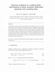 Research paper thumbnail of Spurious oscillation in a uniform Euler discretisation of linear stochastic differential equations with vanishing delay