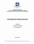 Research paper thumbnail of Profesor Asociado del Programa de Doctorado en Ciencias Sociales, Facultad de Educación, Ciencias Sociales y Humanidades, Universidad de La Frontera, Temuco, Chile