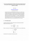 Research paper thumbnail of A note on the relationship between the Atkinson index and the generalised entropy class of decomposable inequality indexes under the assumption of log-normality of income distribution or volatility