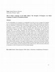 Research paper thumbnail of Language in the Public Sphere: The Strength of Portuguese over Bantu Languages in relation to Mozambican Identity.