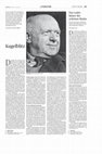 Research paper thumbnail of Kugelblitz. Günther Sandner schreibt die Biographie Otto Neuraths, in: Die Presse, Spectrum, 6 June 2015