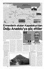 Research paper thumbnail of “Ermenilerin Ataları Kapadokya'dan Doğu Anadolu'ya Göç Ettiler”, AGOS, Sayı 1001 (10 Temmuz 2015): 10-11.