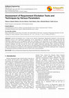 Research paper thumbnail of Assessment of Requirement Elicitation Tools and Techniques by Various Parameters