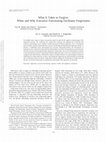 Research paper thumbnail of What it takes to forgive: When and why executive functioning facilitates forgiveness