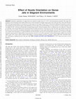 Research paper thumbnail of Effect of Nozzle Orientation on Dense Jets in Stagnant Environments