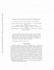 Research paper thumbnail of Random matrix filtering in portfolio optimization