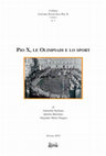 Research paper thumbnail of Pio X le Olimpiadi e lo Sport