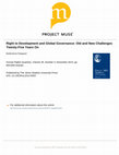 Research paper thumbnail of Right to Development and Global Governance: Old and New Challenges Twenty-Five Years On