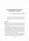 Research paper thumbnail of Sistemas Partidários no Brasil: continuidade e mudança