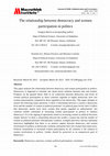 Research paper thumbnail of The Relationship Between Democracy and Women Participation in Politics