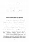 Research paper thumbnail of Shakespeare: le traduzioni italiane e il caso Padova-Venezia