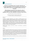 Research paper thumbnail of Propuesta metodológica para el estudio volumétrico de ceramica arqueológica a través de programas free-software de edición 3D: el caso de las necrópolis celtibéricas del área meseteña.