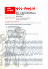 Research paper thumbnail of Göç ve Çocuk Özel Sayısı Makale Çağrısı - Göç Dergisi 