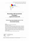 Research paper thumbnail of Reasoning with Inconsistent Ontologies: a general framework