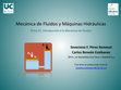 Research paper thumbnail of Mecánica de Fluidos y Máquinas Hidráulicas