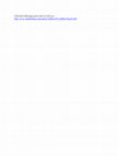 Research paper thumbnail of The Critical Condition of Rhetorical Choices: The Bush Administration’s Framing of HIV/AIDS as a National Security Threat in PEPFAR. (2015) The Journal of International Communication , 21(2), 226 - 240.