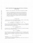 Research paper thumbnail of Sharp weighted bounds for fractional integral operators