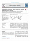 Research paper thumbnail of Synthesis of nano-structured Bi1-xBaxFeO3 ceramics with enhanced magnetic and electrical properties