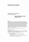 Research paper thumbnail of Optimal Oil Exploration under Climate Treaties