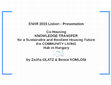 Research paper thumbnail of Co-Housing Knowledge Transfer for a Sustainable and Resilient Housing Future - the Community Living Hub in Hungary