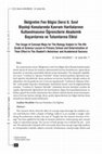 Research paper thumbnail of İlköğretim Fen Bilgisi Dersi 6. Sınıf Biyoloji Konularında Kavram Haritalarının Kullanılmasının Öğrencilerin Akademik Başarılarına ve Tutumlarına Etkisi