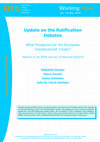 Research paper thumbnail of Update on the Ratification Debates What Prospects for the European Constitutional Treaty? Results of an EPIN Survey of National Experts